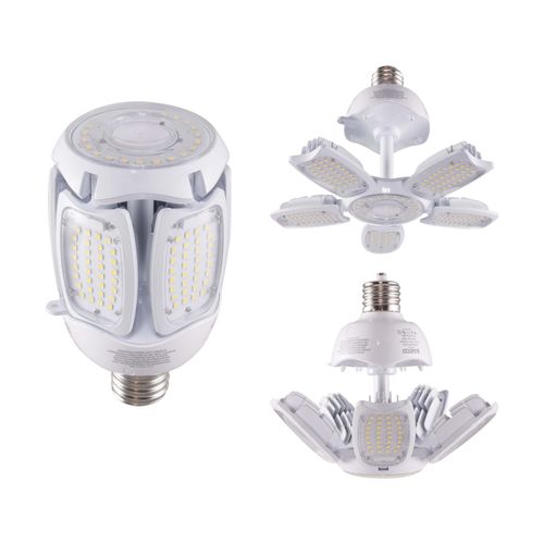 Main product image of 75 Watt LED HID Replacement Bulb - 5000K - Mogul Extended base - Adjustable Beam Angle - Type B Ballast Bypass -100-277 Volt (1 Pack)