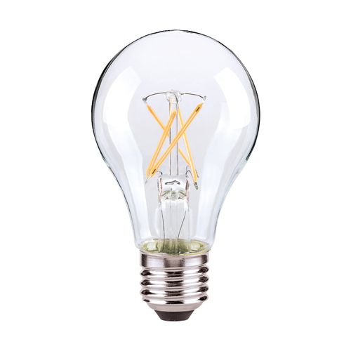 Main product image of 8 Watt A19 LED Bulb - Clear Finish - Medium base - 2700K - 120 Volt (6 Pack)