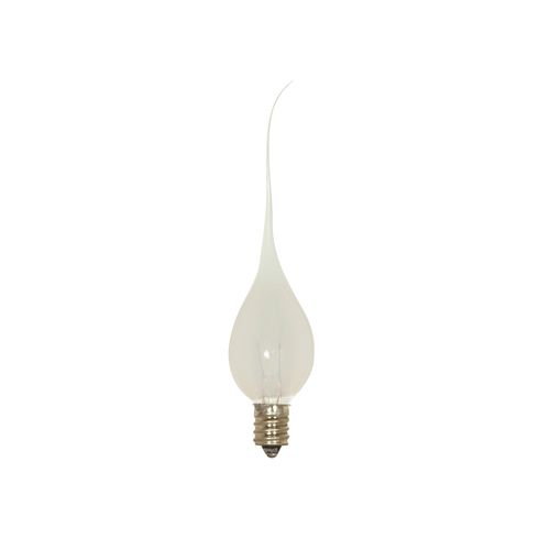 Main product image of 5 Watt C7 Incandescent Bulb - 1000 Average rated hours - 10 Lumens - Candelabra base - 120 Volt (8 Pack)