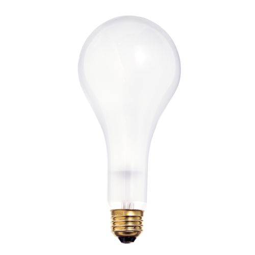 Main product image of 300 Watt PS25 Incandescent Bulb - Frost - 5000 Average rated hours - 3600 Lumens - Medium base - 130 Volt (10 Pack)