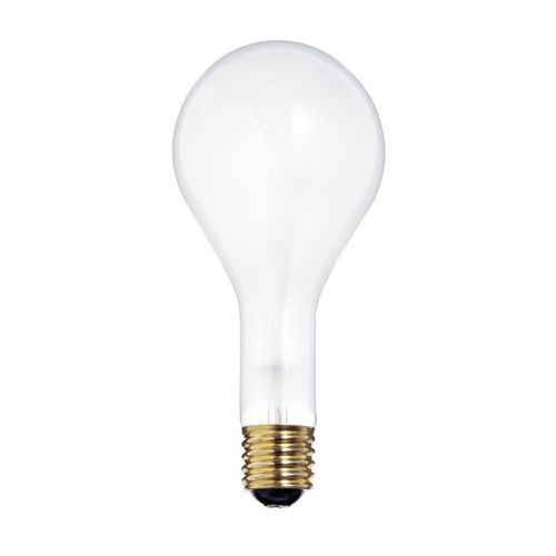 Main product image of 300 Watt PS35 Incandescent Bulb - Frost - 2500 Average rated hours - 3600 Lumens - Mogul base - 130 Volt (8 Pack)
