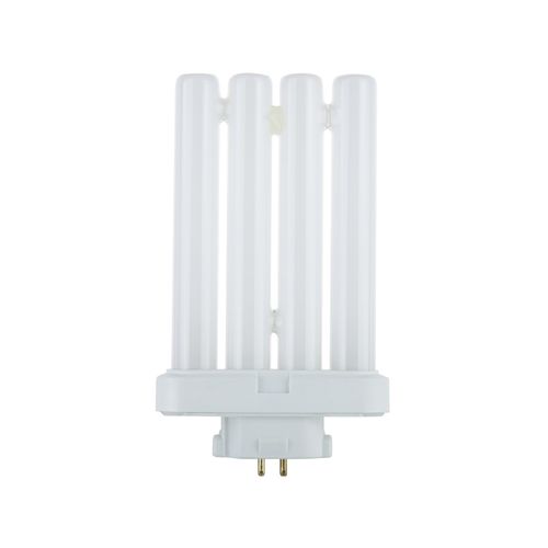 Main product image of 27 Watt Quad Tube T4 Compact Fluorescent Bulb GX10q-4 base - 6500K (2 Pack)
