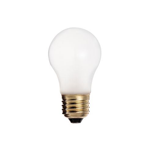 Main product image of 40 Watt A15 Incandescent Bulb - Frost - 2500 Average rated hours - 280 Lumens - Medium base - 130 Volt - Teflon Shatter Proof (4 Pack)