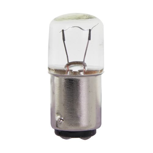 Main product image of 5 Watt Miniature Bulb - T5 - Clear - Double Contact Bayonet base - 24 Volt (4 Pack)