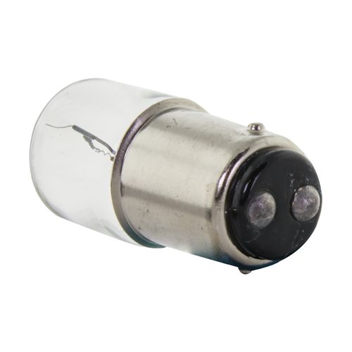 Main product image of 5 Watt Miniature Bulb - T5 - Clear - Double Contact Bayonet base - 24 Volt (4 Pack)