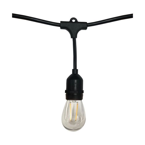 Main product image of 24FT LED String Light Includes 12-Light Filament LED bulbs w/ Plug (Pack of 3)