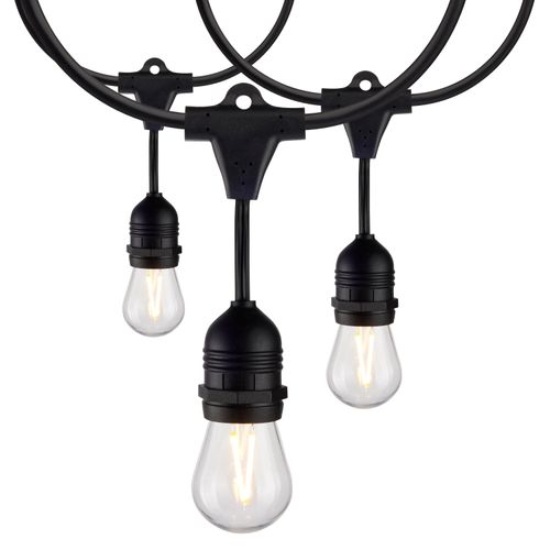 Main product image of 24Ft LED String Light Includes 12-S14 bulbs 2200K 120 Volts
