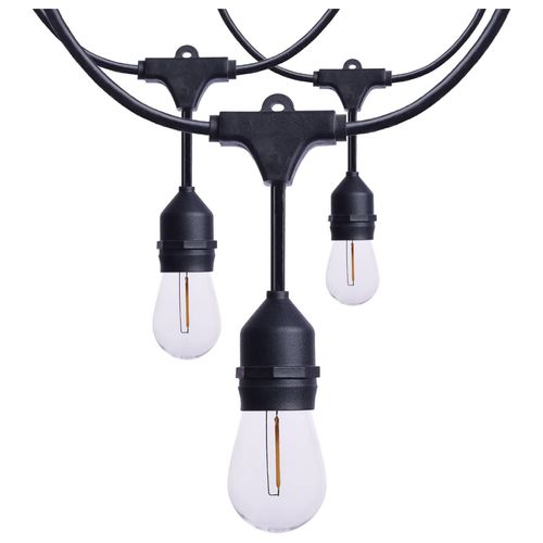 Main product image of 60Ft Commercial LED String Light Includes 24-S14 bulbs 2200K 120 Volts, S8032R1
