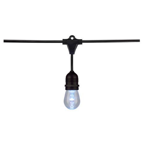 Main product image of 48Ft LED String Light 15-S14 lamps 12 Volts RGBW w/ Infrared Remote