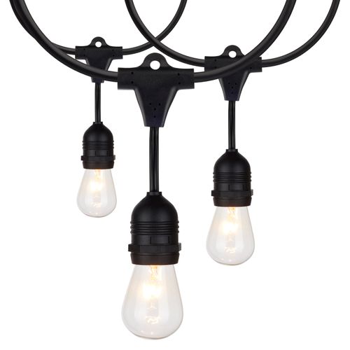 Main product image of 24Ft Incandescent String Light Includes 12-S14 bulbs 120 Volts