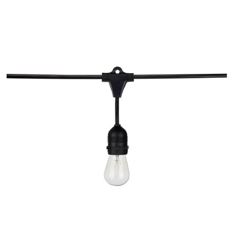 Main product image of 24Ft Incandescent String Light Includes 12-S14 bulbs 120 Volts