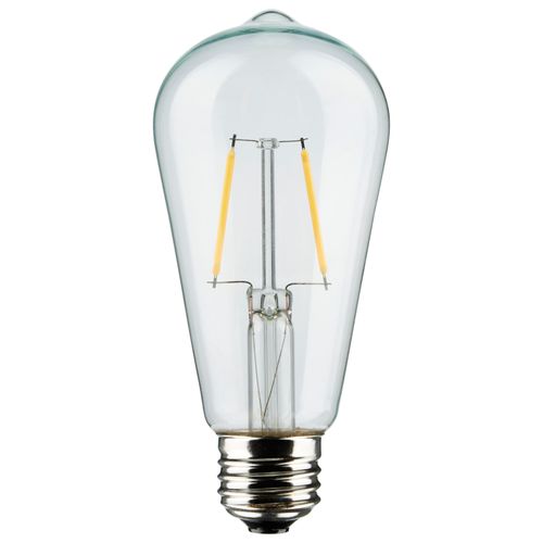 Main product image of 24Ft LED String Light 12 Vintage ST19 bulbs Included 120 Volts