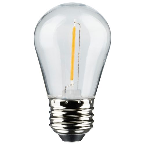 Main product image of 24Ft LED String Light Includes 12-S14 bulbs 2200K White Cord