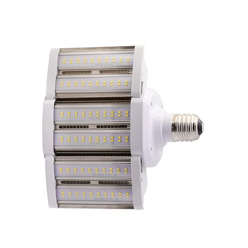 Main product image of 80 Watt LED Hi-lumen shoe box style lamp for commercial fixture applications - 3000K - Mogul base - 100-277 Volt - Ballast bypass - Type B