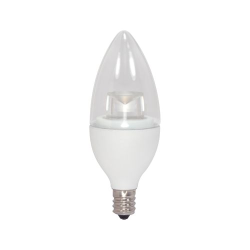 Main product image of 2.8 Watt - B11 LED Bulb - 3000K - Candelabra base - 120 Volt (5 Pack)