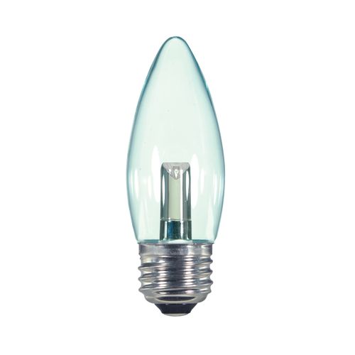 Main product image of 1.4 Watt LED Bulb - B11 - Clear - 2700K - Medium base - 120 Volt (5 Pack)
