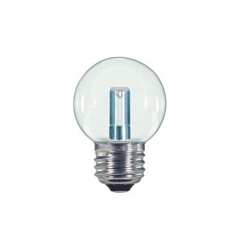 Main product image of 1.4 Watt LED Bulb - G16 1/2 - Clear - 2700K - Medium base - 120 Volt (5 Pack)