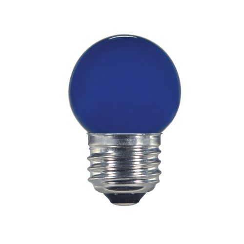 Main product image of 1.2 Watt LED Bulb - S11 - Ceramic Blue - Medium base - 120 Volt (5 Pack)