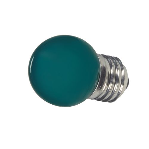 Main product image of 1.2 Watt LED Bulb - S11 - Ceramic Green - Medium base - 120 Volt (5 Pack)