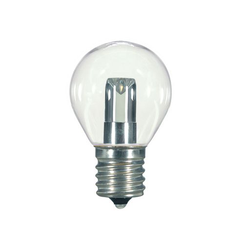 Main product image of 1 Watt LED Bulb - S11 - Clear - 2700K - Intermediate base - 120 Volt (5 Pack)