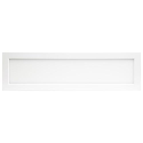 Main product image of 16 watt 18" x 5" Flush Mount LED Fixture 3000K 90 CRI Rectangle Shape White Finish 120 volts