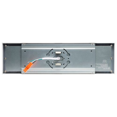 Main product image of 16 watt 18" x 5" Flush Mount LED Fixture 3000K 90 CRI Rectangle Shape White Finish 120 volts