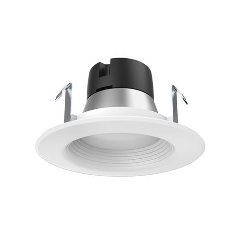 Main product image of 7.5 watt LED Downlight Retrofit 4" Baffle 3000K GU5.3 socket for MR16 retrofit 12 volts (Pack of 2)