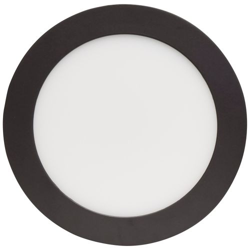 Main product image of 12 watt 7" Flush Mount LED Fixture 3000K Bronze finish 120/277 volts