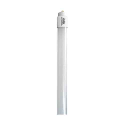 Main product image of 43 Watt T8 LED Bulb - Single pin base - 3500K - 50000 Average rated hours - 5300 Lumens - Type B - Ballast Bypass - Double Ended Wiring (1 Pack)