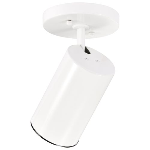 Main product image of 1 Light R20 Straight Cylinder White Finish