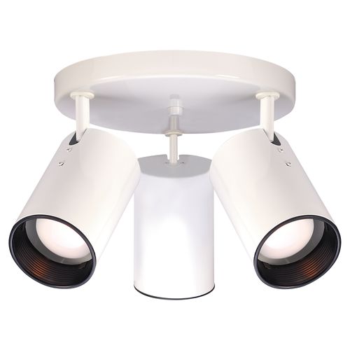 Main product image of 3 Light R20 Straight Cylinder White Finish (Pack of 2)
