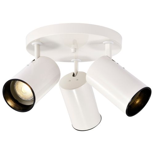 Main product image of 3 Light R20 Straight Cylinder White Finish (Pack of 2)
