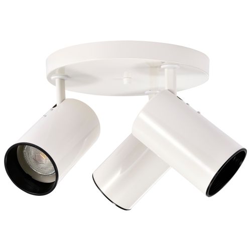 Main product image of 3 Light R20 Straight Cylinder White Finish (Pack of 2)