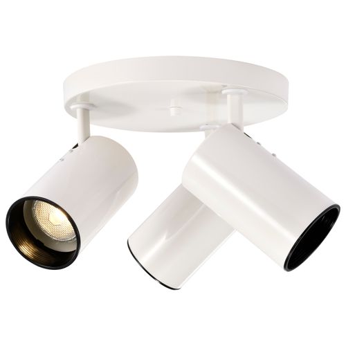 Main product image of 3 Light R20 Straight Cylinder White Finish (Pack of 2)