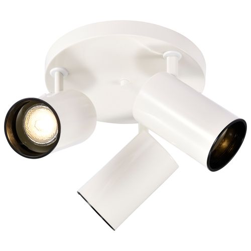 Main product image of 3 Light R20 Straight Cylinder White Finish (Pack of 2)