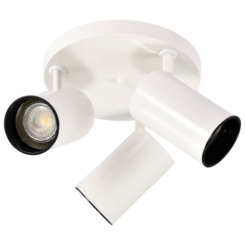 Main product image of 3 Light R20 Straight Cylinder White Finish (Pack of 2)