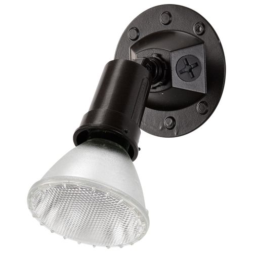 Main product image of 1 Light 5" Flood Light Exterior PAR38 w/ Adjustable Swivel Bronze Finish (Pack of 2)