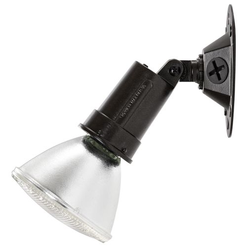 Main product image of 1 Light 5" Flood Light Exterior PAR38 w/ Adjustable Swivel Bronze Finish (Pack of 2)