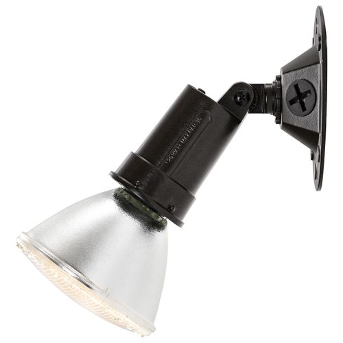 Main product image of 1 Light 5" Flood Light Exterior PAR38 w/ Adjustable Swivel Bronze Finish (Pack of 2)
