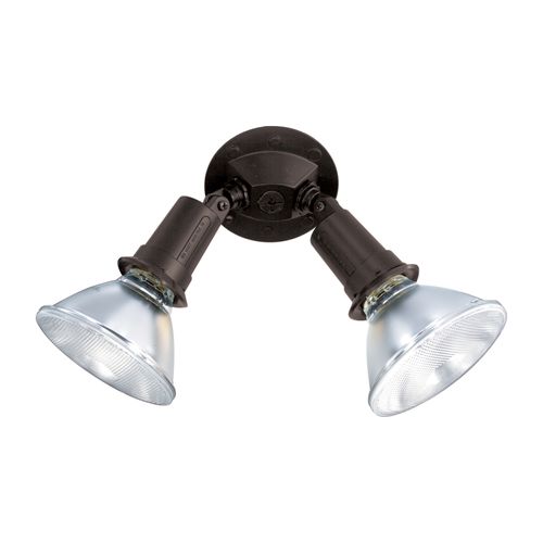 Main product image of 2 Light 10" Flood Light Exterior PAR38 w/ Adjustable Swivel Bronze Finish