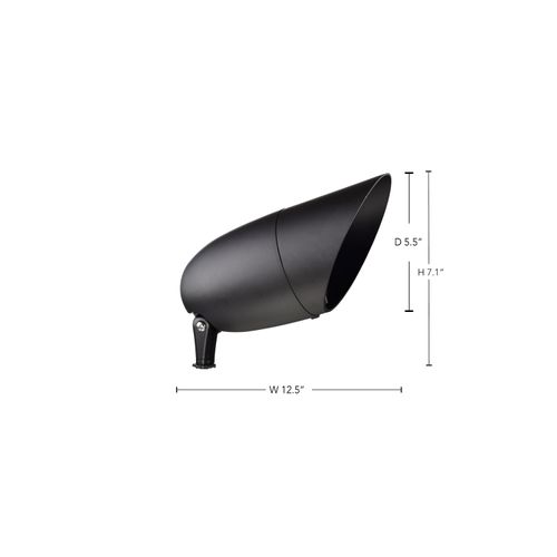 Main product image of 1 Light Landscape Flood PAR38 Flood -Dark Bronze Finish