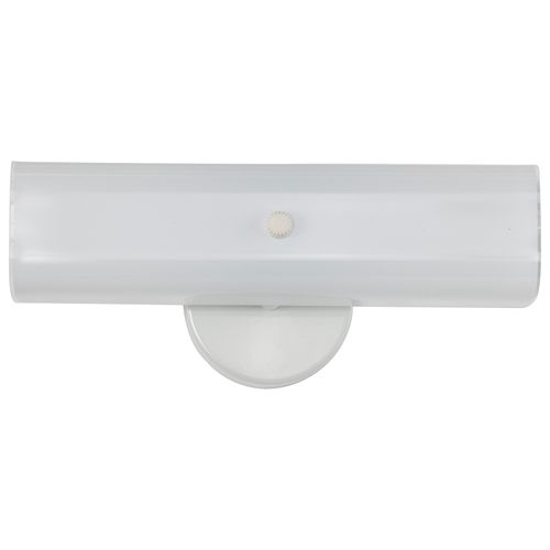 Main product image of 2 Light 14" Vanity w/ White "U" Channel Glass White Finish (Pack of 3)