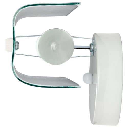 Main product image of 2 Light 14" Vanity w/ White "U" Channel Glass White Finish (Pack of 3)