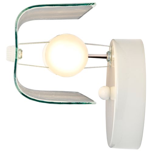 Main product image of 2 Light 14" Vanity w/ White "U" Channel Glass White Finish (Pack of 3)