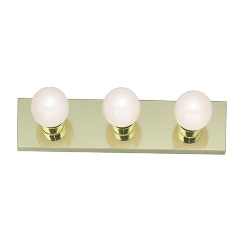 Main product image of 3 Light 18" Vanity Strip Polished Brass Finish