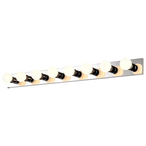 Main product image of 8 Light 48" Vanity Strip Polished Chrome Finish