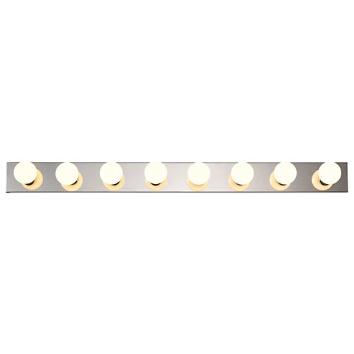 Main product image of 8 Light 48" Vanity Strip Polished Chrome Finish