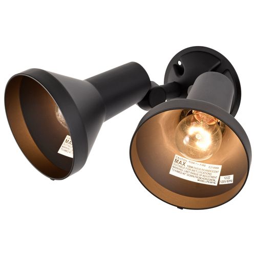 Main product image of 2 Light 15" Flood Light Exterior PAR38 w/ Adjustable Swivel Bronze Finish