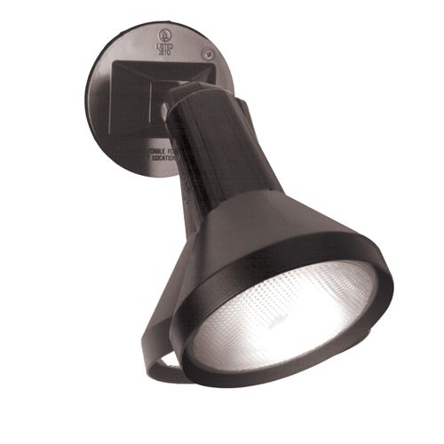 Main product image of 1 Light 8" Flood Light Exterior PAR38 w/ Adjustable Swivel Black Finish