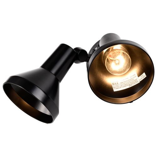 Main product image of 2 Light 15" Flood Light Exterior PAR38 w/ Adjustable Swivel Black Finish